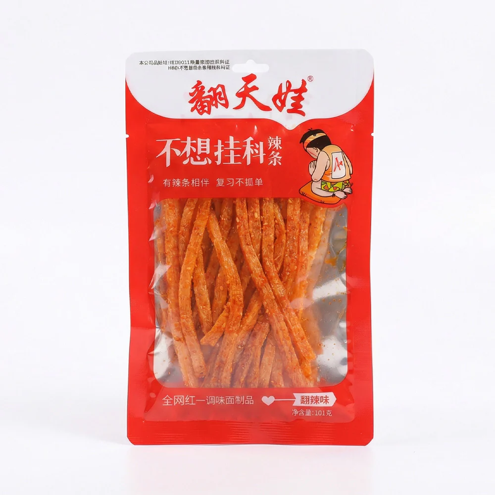 Fantianwa Spicy Wheat Snack Sticks 101g - Latiao