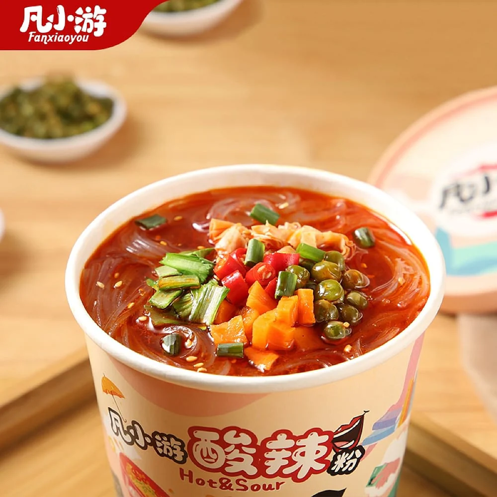 Fanxiaoyou Hot & Sour Vermicelli - 135g - Image 2