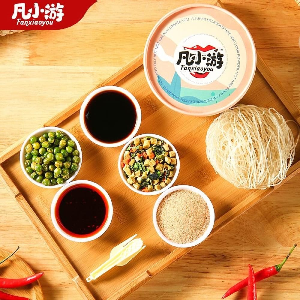 Fanxiaoyou Hot & Sour Vermicelli - 135g - Image 4
