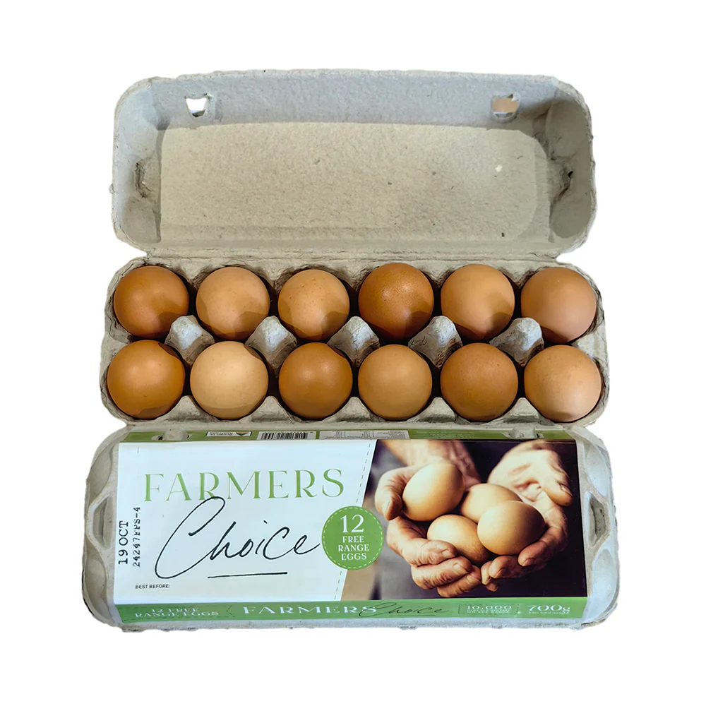 Farmers Choice Free Range Eggs - 12 Pieces, 700g - Image 2