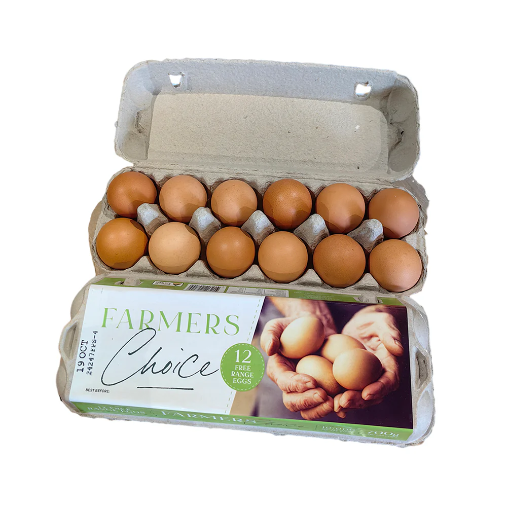 Farmers Choice Free Range Eggs - 12 Pieces, 700g - Image 4