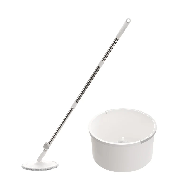 FaSoLa 2021 New Stainless Steel Spin Mop for Home Use - White - Image 5
