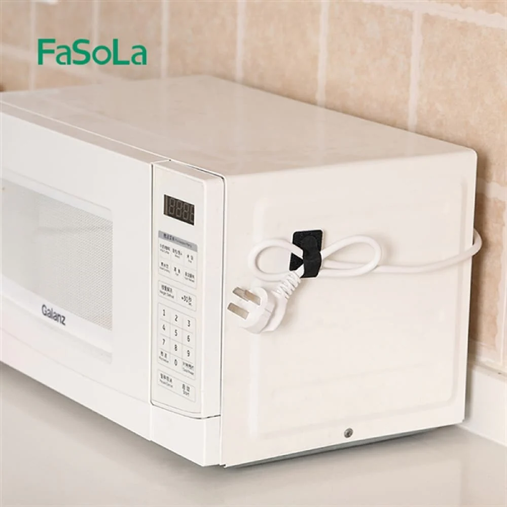 FaSoLa 3M Adhesive Hook and Loop Fasteners - 5 Rectangular & 5 Round Pieces - Image 4