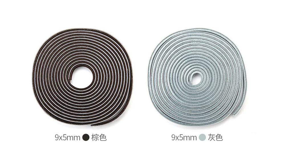 FaSoLa 3M Door and Window Seal Strip Brown S - 5m - Image 4
