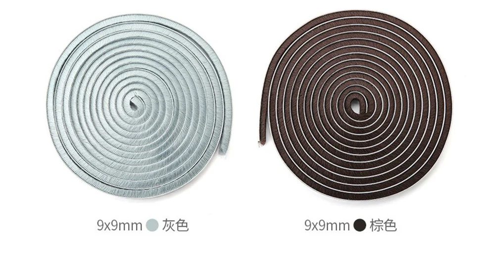 FaSoLa 3M Door and Window Sealing Strip - Grey, 5m - Image 4
