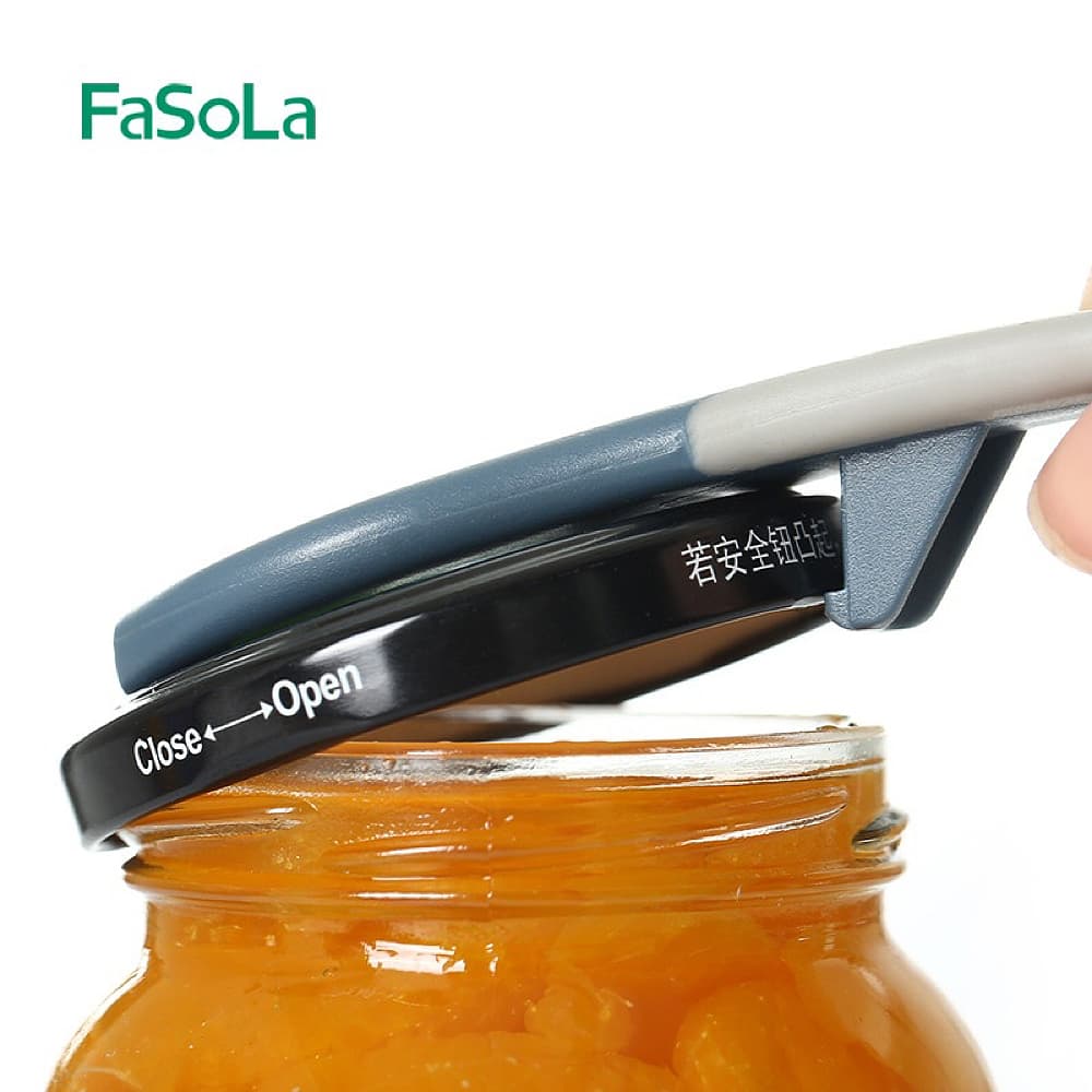 FaSoLa 4-in-1 Bottle Opener - Gray Blue, 14.6*4.4*2cm 1Piece X3 - Image 2