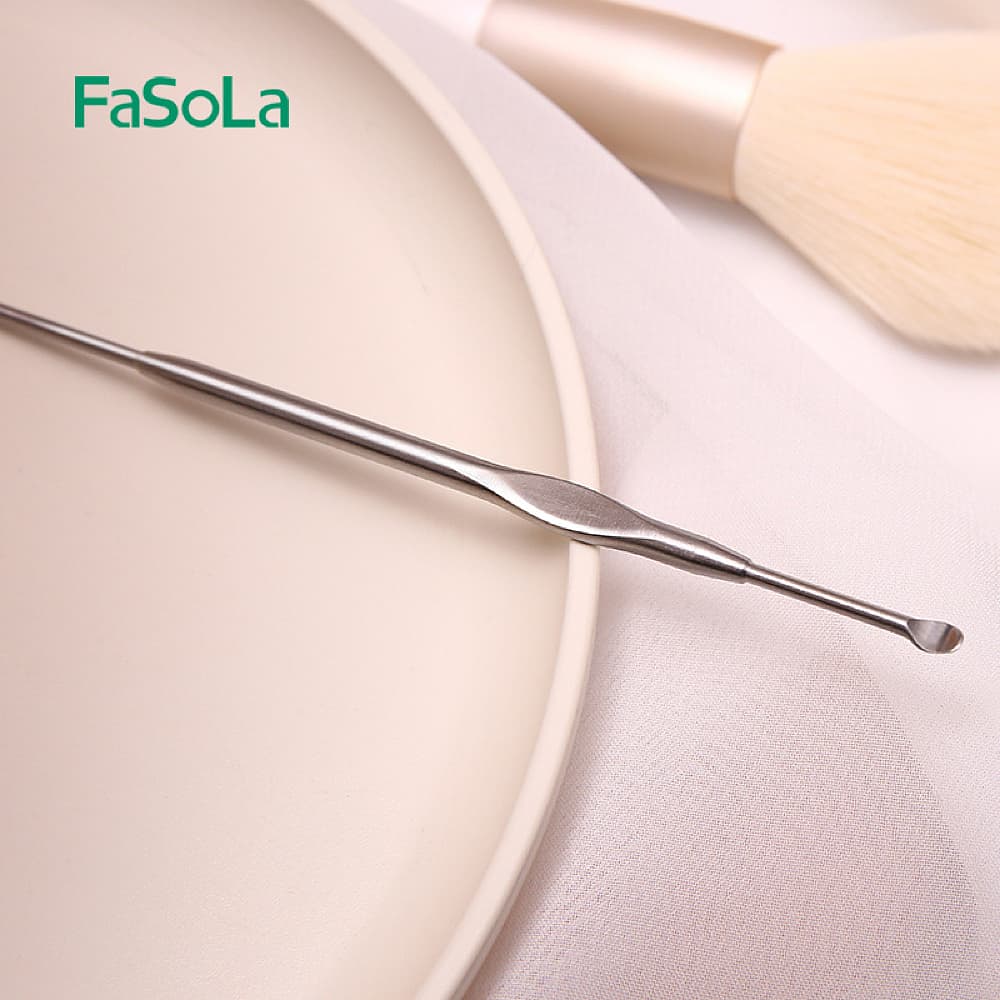 FaSoLa 430 Stainless Steel Dual-Head Ear Pick - 12cm - Image 3