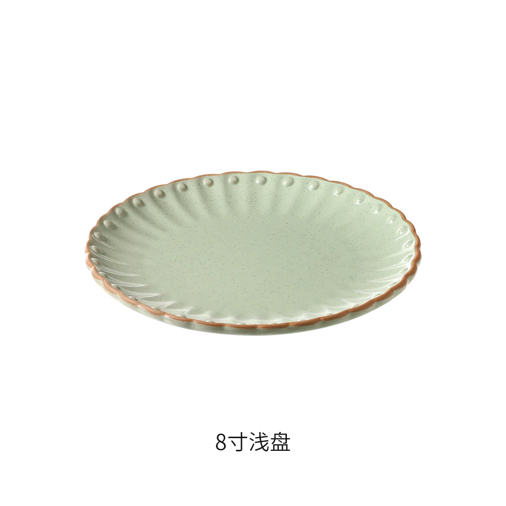 FaSoLa 8-Inch Shallow Plate - Light Green - Image 3