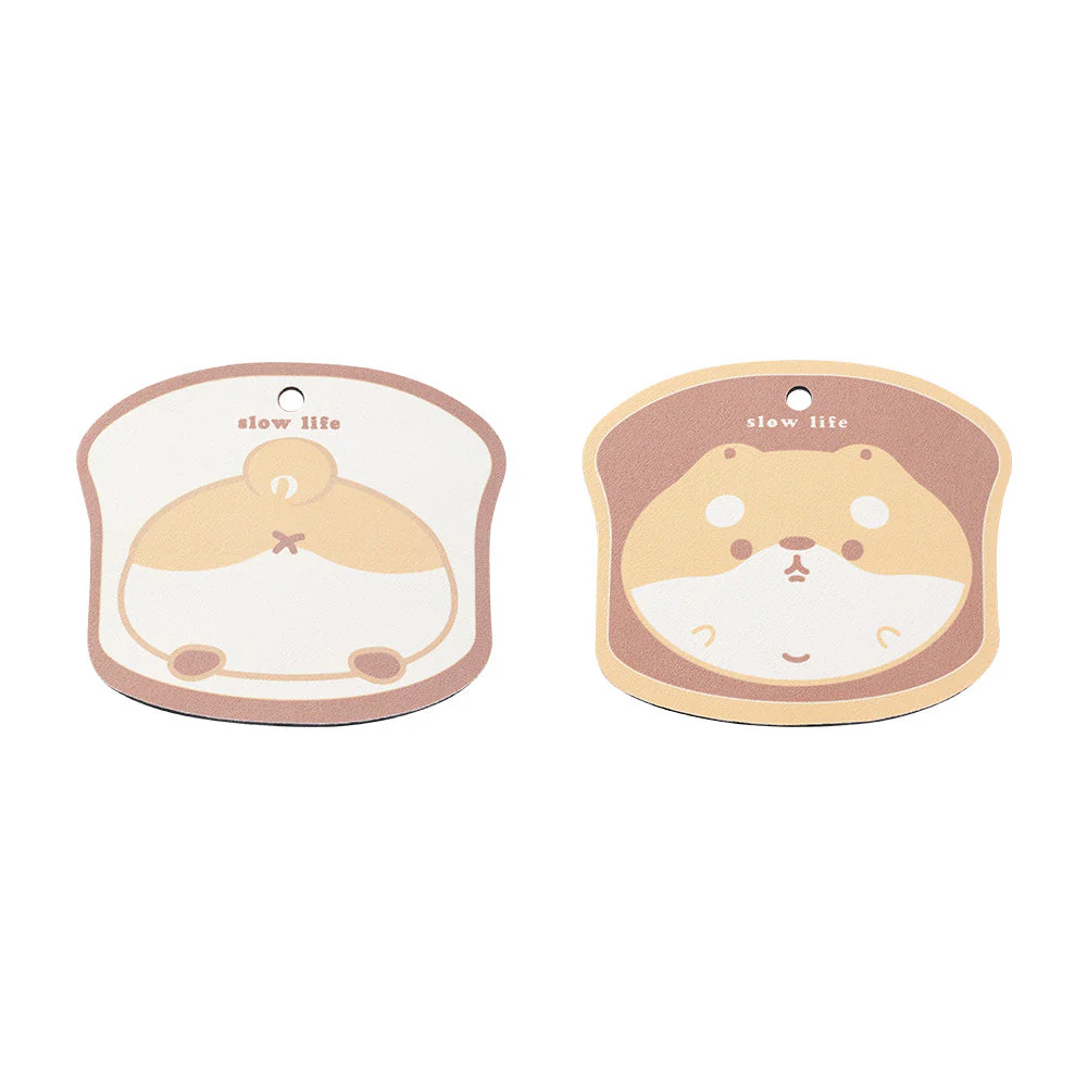 Fasola Absorbent Coasters Shiba Inu Design - 2 Pieces, 16.3*14.3cm X6 - Image 5