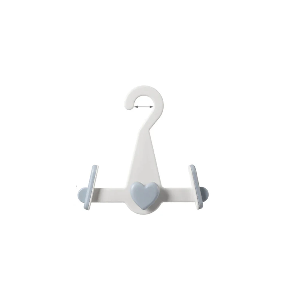 FaSoLa Adjustable Children's Shoe Drying Rack - White and Blue - Image 3