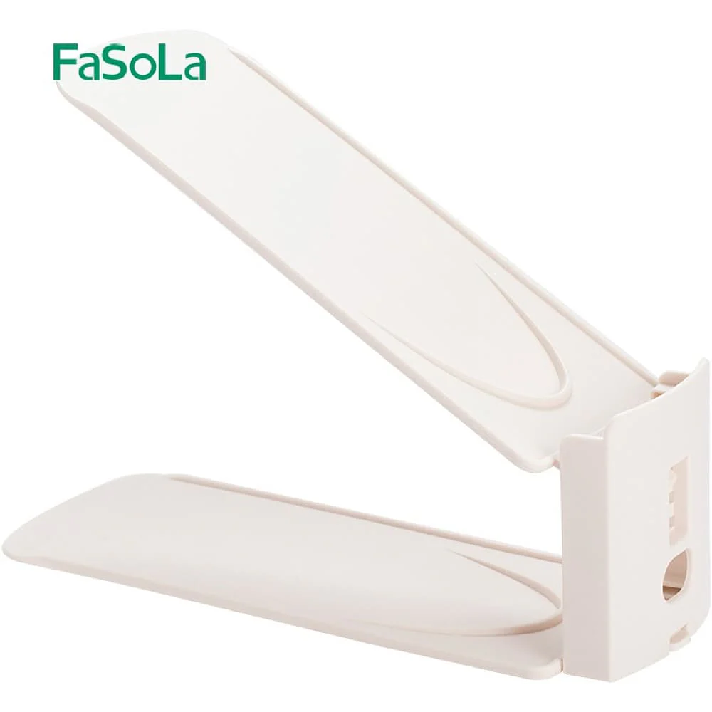 FaSoLa Adjustable Double-Layer Shoe Rack - 27*7.8*9.5cm - Image 3