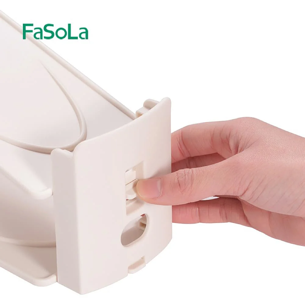 FaSoLa Adjustable Double-Layer Shoe Rack - 27*7.8*9.5cm - Image 6