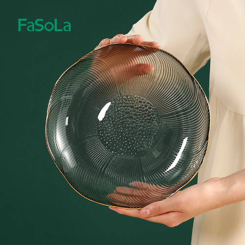 FaSoLa Alice Vintage Tray 6-Inch Plate - Smoke Gray - Image 2