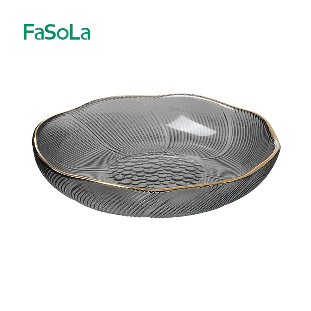 FaSoLa Alice Vintage Tray - 7 Inch, Smoke Gray - Image 3