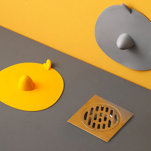 FaSoLa Anti-Odor Drain Cover - Yellow, 16.3*16.6cm - Image 4