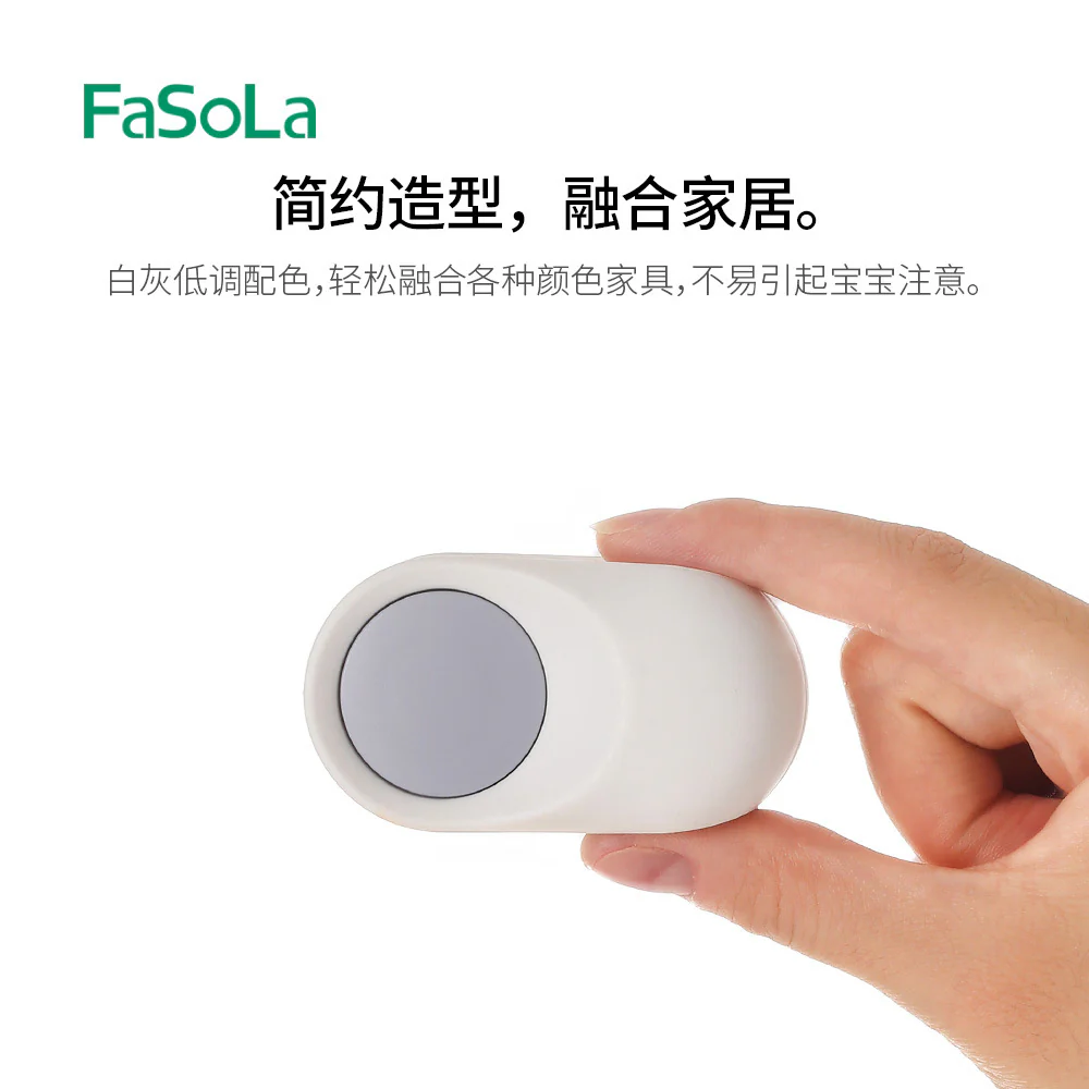 FaSoLa Anti-Pinch Door Stopper - White - Image 5