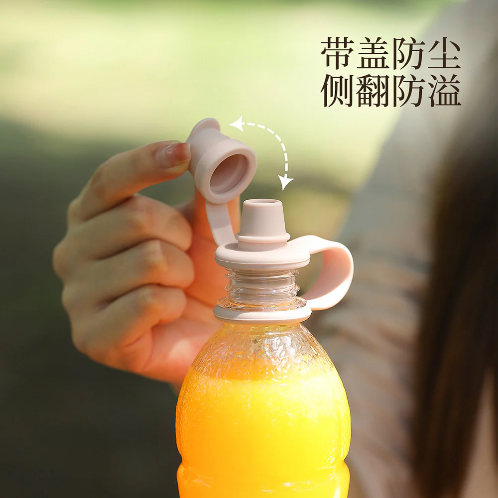 FaSoLa Anti-Spill Bottle Spout - Pink - Image 2