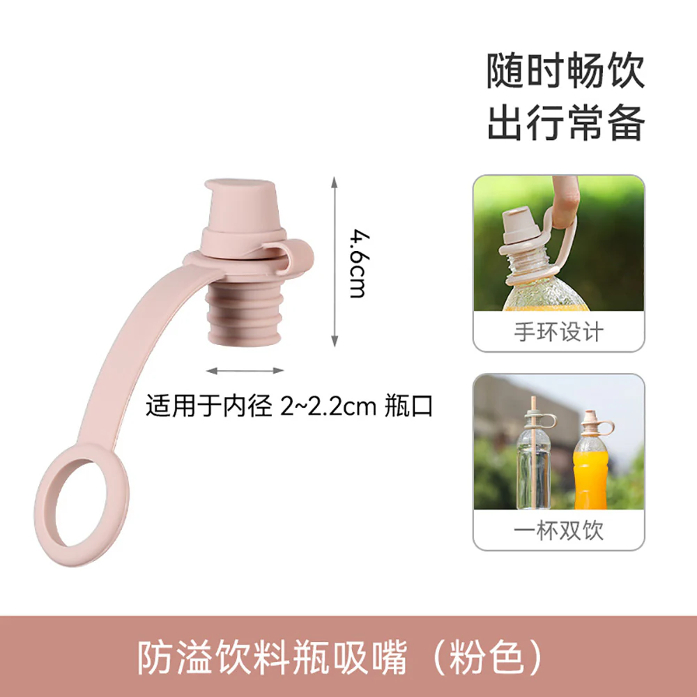 FaSoLa Anti-Spill Bottle Spout - Pink - Image 5