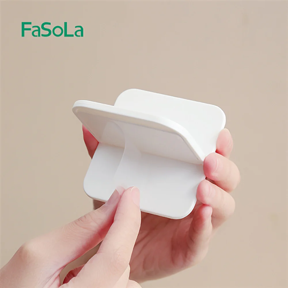 FaSoLa Anti-Tip Furniture Stabilizer - White, 7x7x5.5cm - Image 3