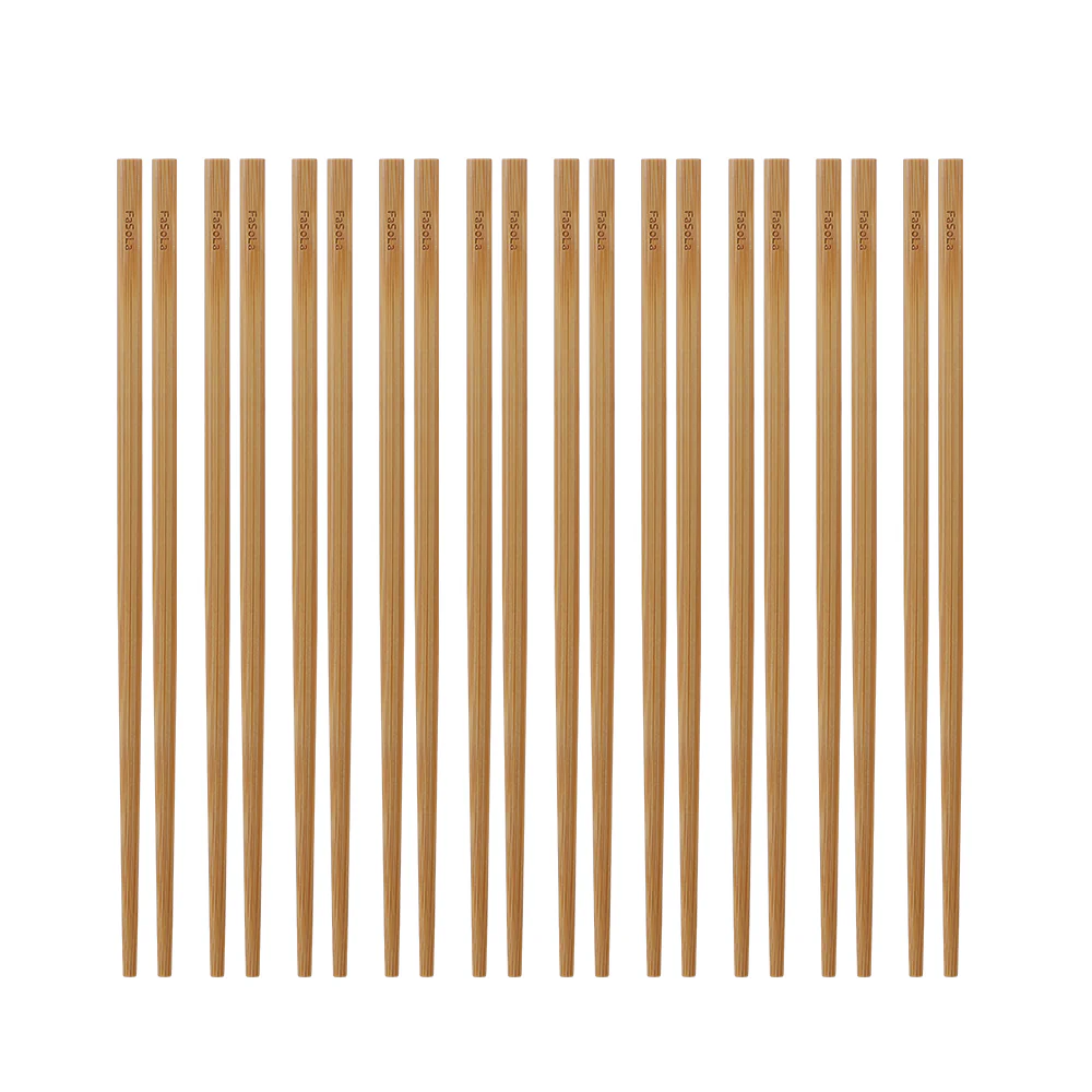 Fasola Bamboo Chopsticks - Set of 10 Pairs - Image 5