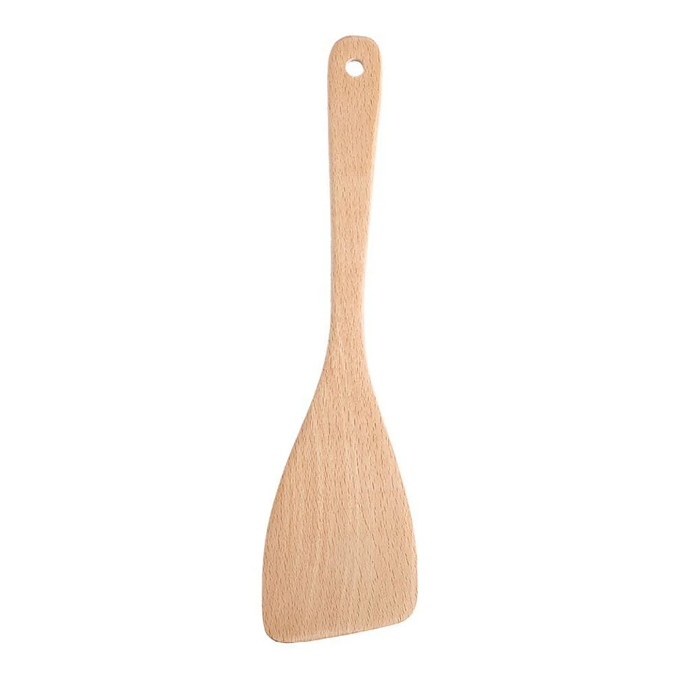 FaSoLa Beechwood Angled Spatula - 32.5*8cm - Image 2