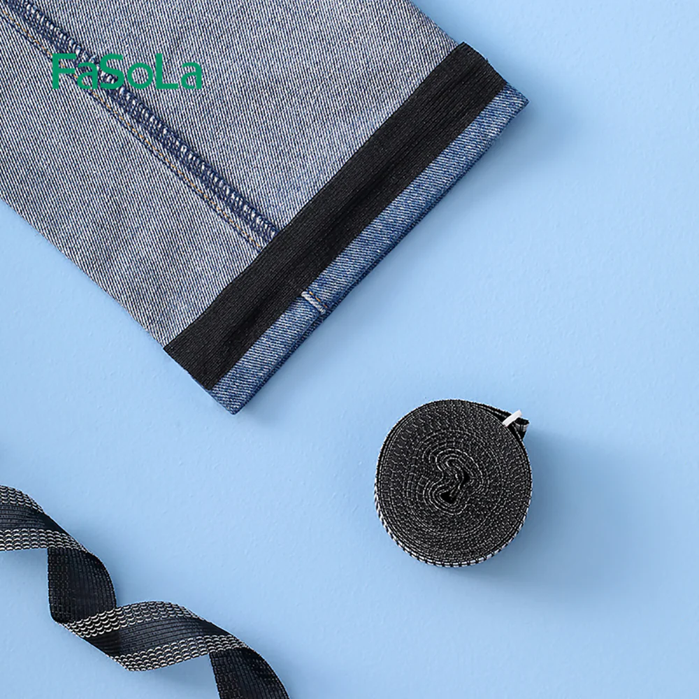FaSoLa Black Hem Tape - 5 Meters - Image 2