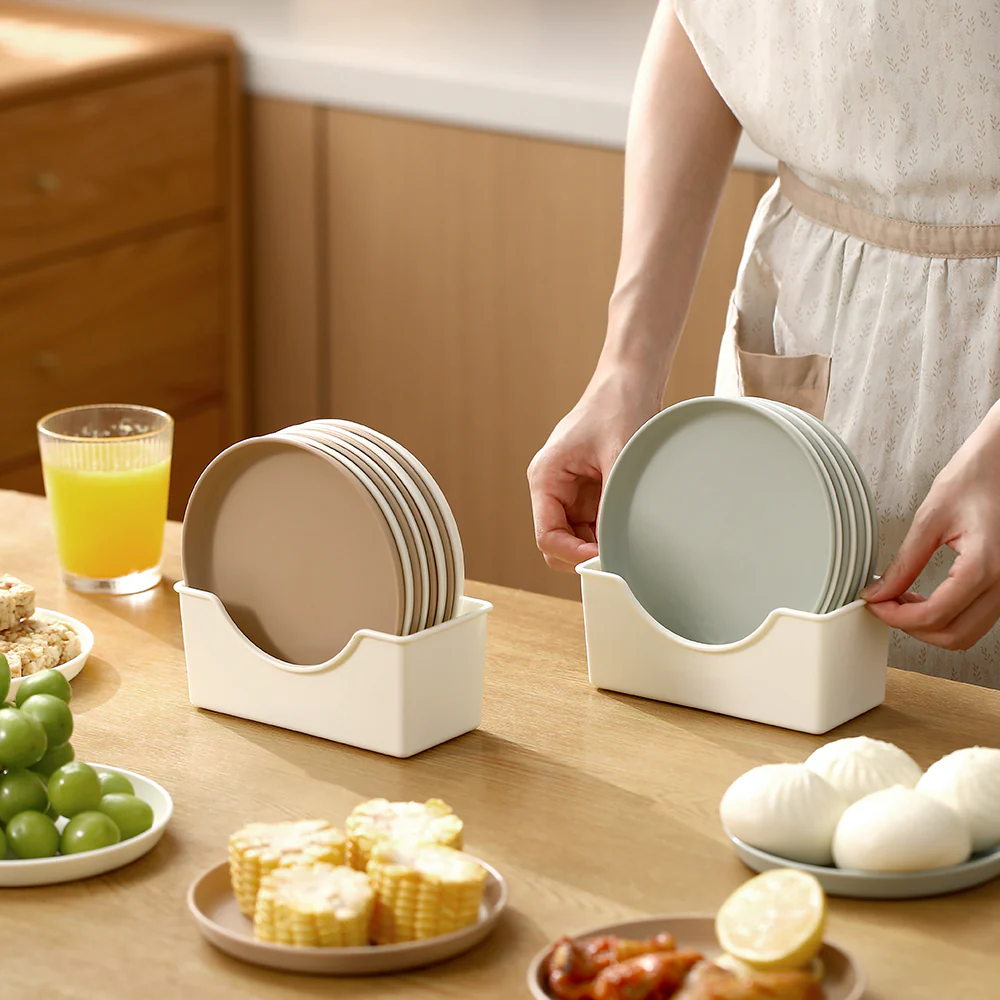 FaSoLa Bone China Plate Holder - Off-White - Image 2