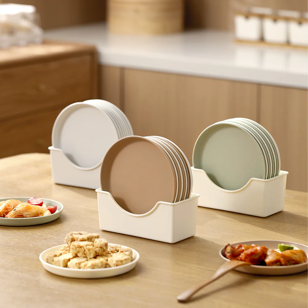 FaSoLa Bone China Plate Holder - Off-White - Image 3