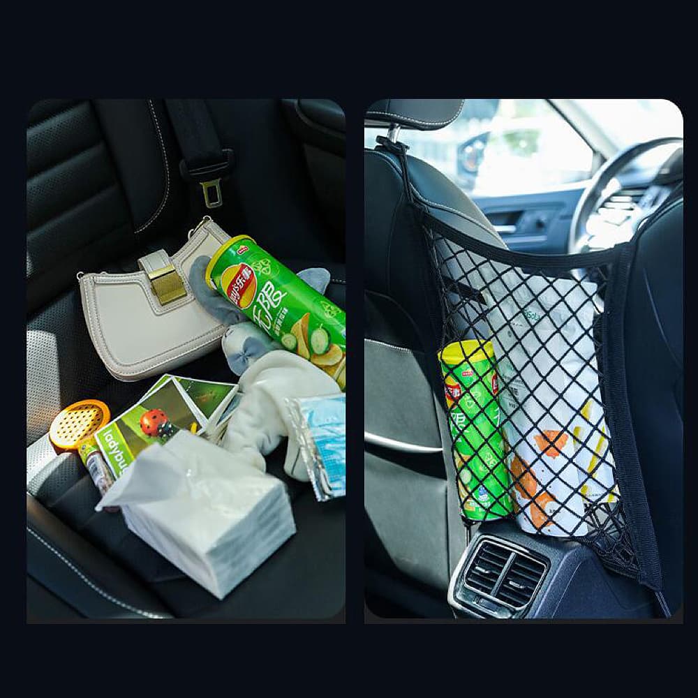 FaSoLa Car Storage Net - Black, 30x27cm - Image 2