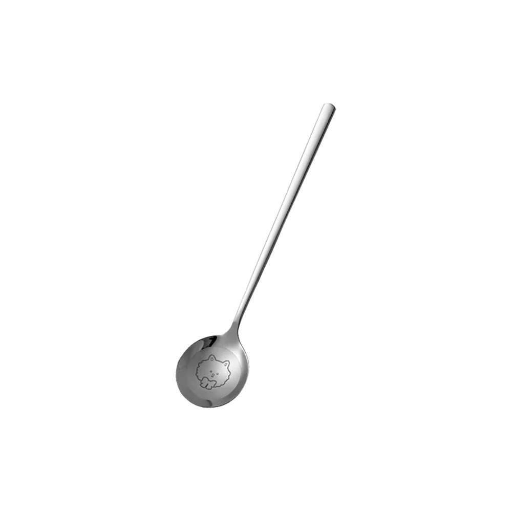 FaSoLa Cartoon Print Dining Spoon - Cute Dog - Image 4