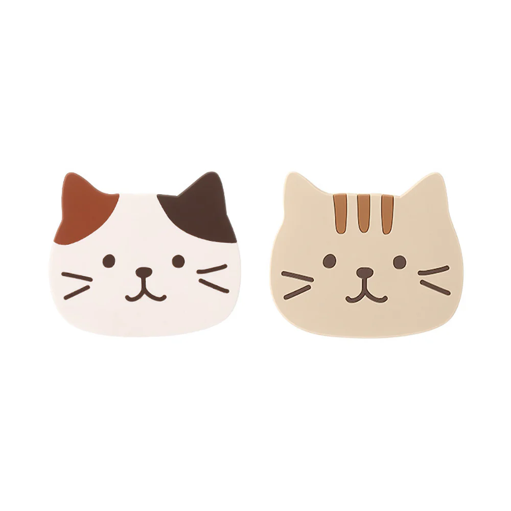 FaSoLa Cat Heat-Resistant Coaster Set - 2 Pieces - Image 5