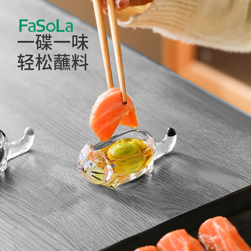 FaSoLa Cat-Shaped Sauce Dish - Image 4