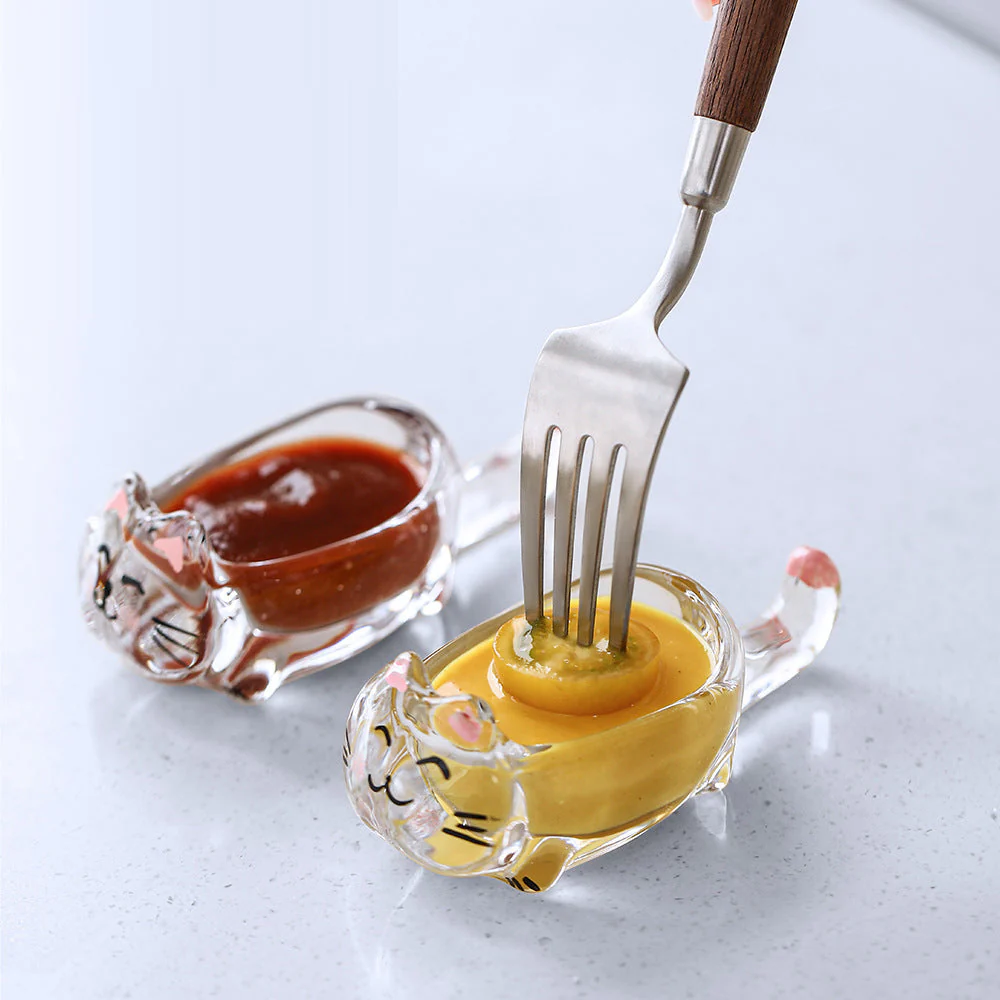 FaSoLa Cat-Shaped Sauce Dish - Anli - Image 2