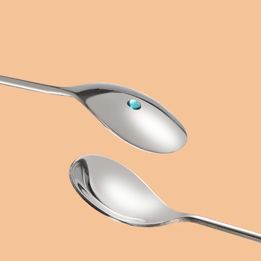 FaSoLa Cat Spoon - Black and White Cat Design - Image 3