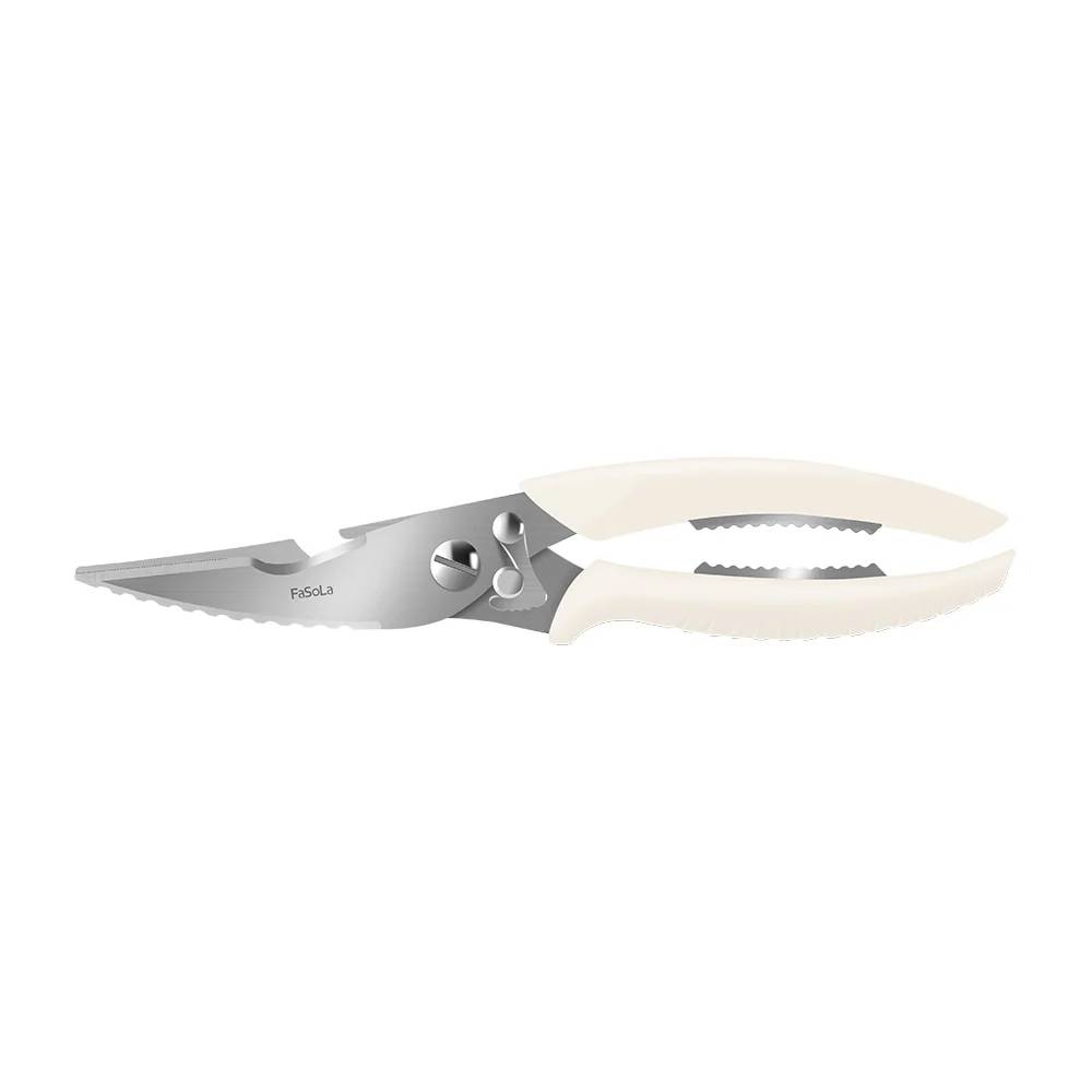 Fasola Chicken Bone Scissors - White - Image 5