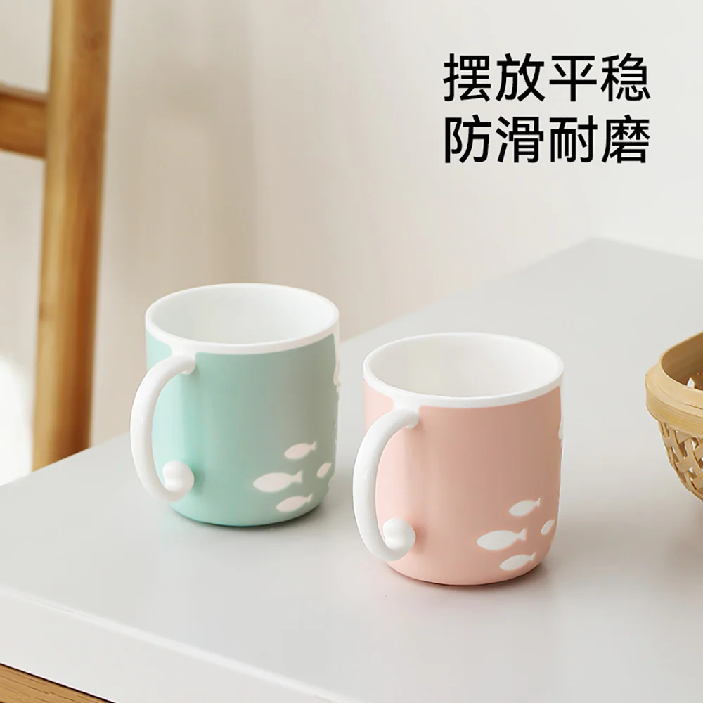 FaSoLa Children's Rinse Cup - Light Pink - Image 3