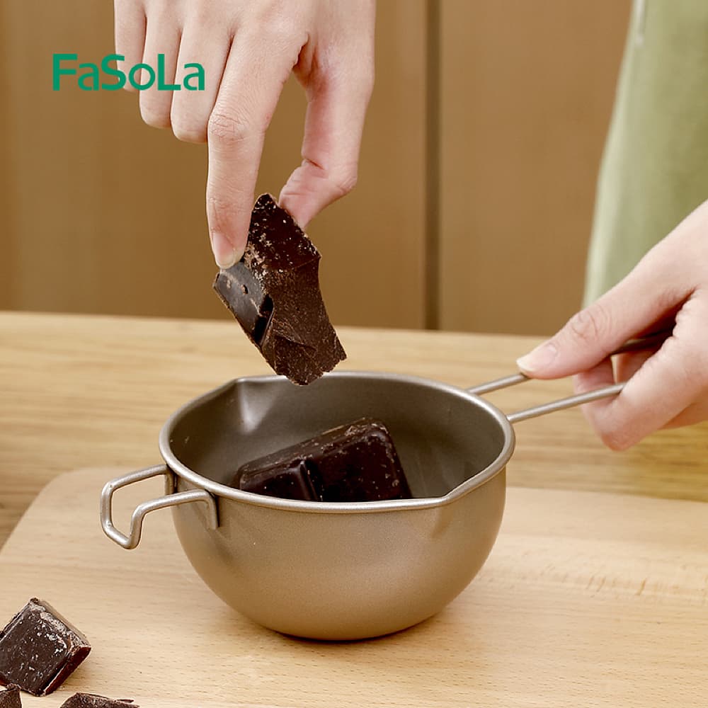 FaSoLa Chocolate Melting Pot - Champagne Gold, 25.7*12*6cm - Image 3