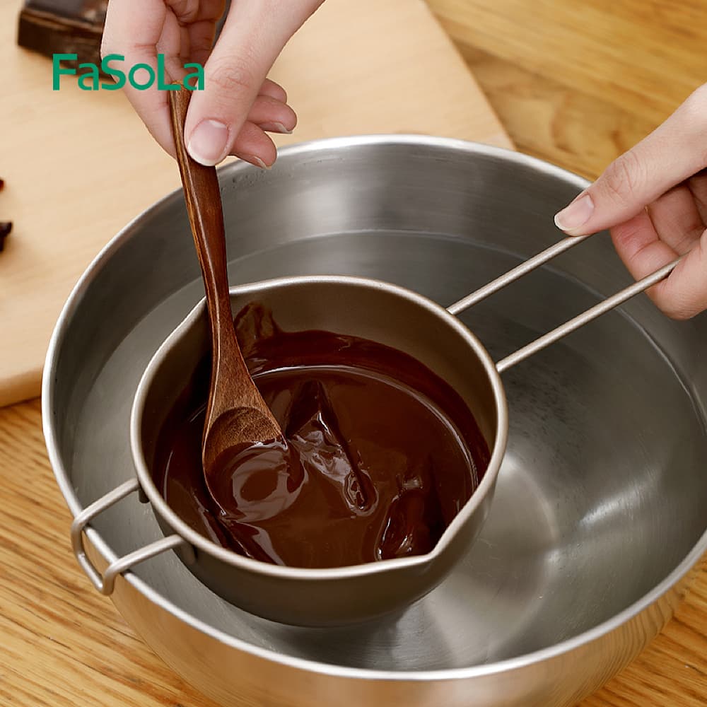 FaSoLa Chocolate Melting Pot - Champagne Gold, 25.7*12*6cm - Image 4