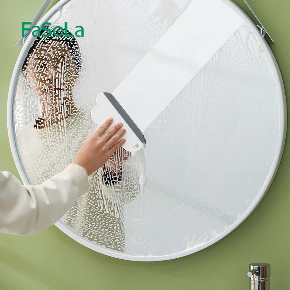 FaSoLa Cloud-Shaped Squeegee - White, 17x10cm - Image 2