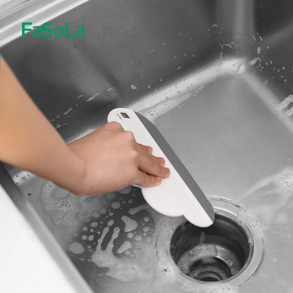 FaSoLa Cloud-Shaped Squeegee - White, 17x10cm - Image 4