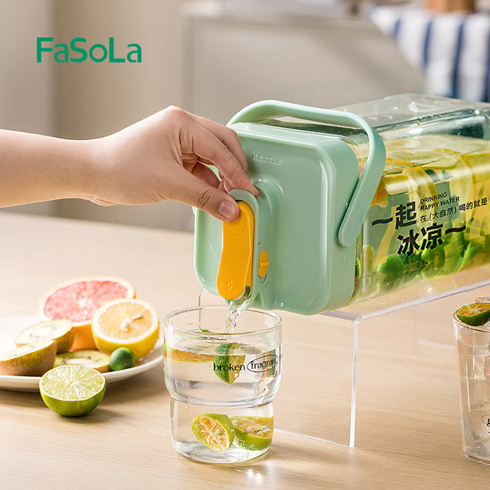 FaSoLa Cold Water Pitcher - Beige, 3.5L - Image 2