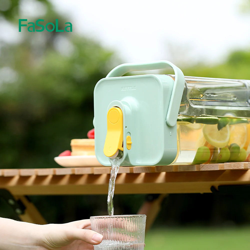 FaSoLa Cold Water Pitcher - Beige, 3.5L - Image 3