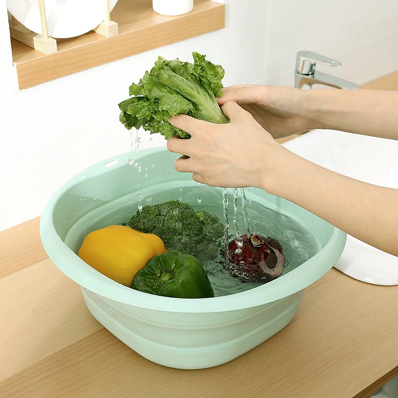 FaSoLa Collapsible Basin - Pink, Small, 26cm Diameter - Image 3