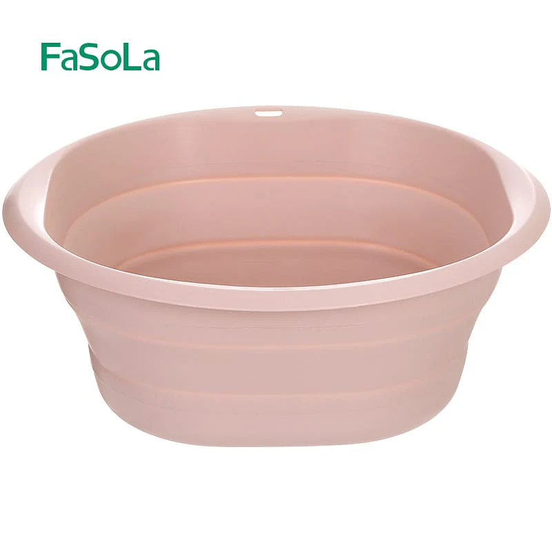 FaSoLa Collapsible Basin - Pink, Small, 26cm Diameter - Image 5