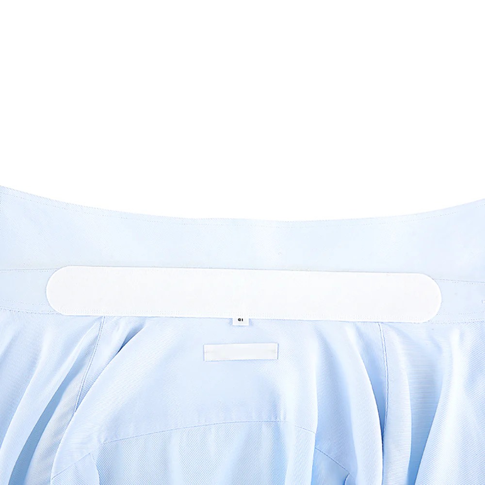 FaSoLa Collar Sweat Absorption Pads - White, Pack of 6 - Image 2