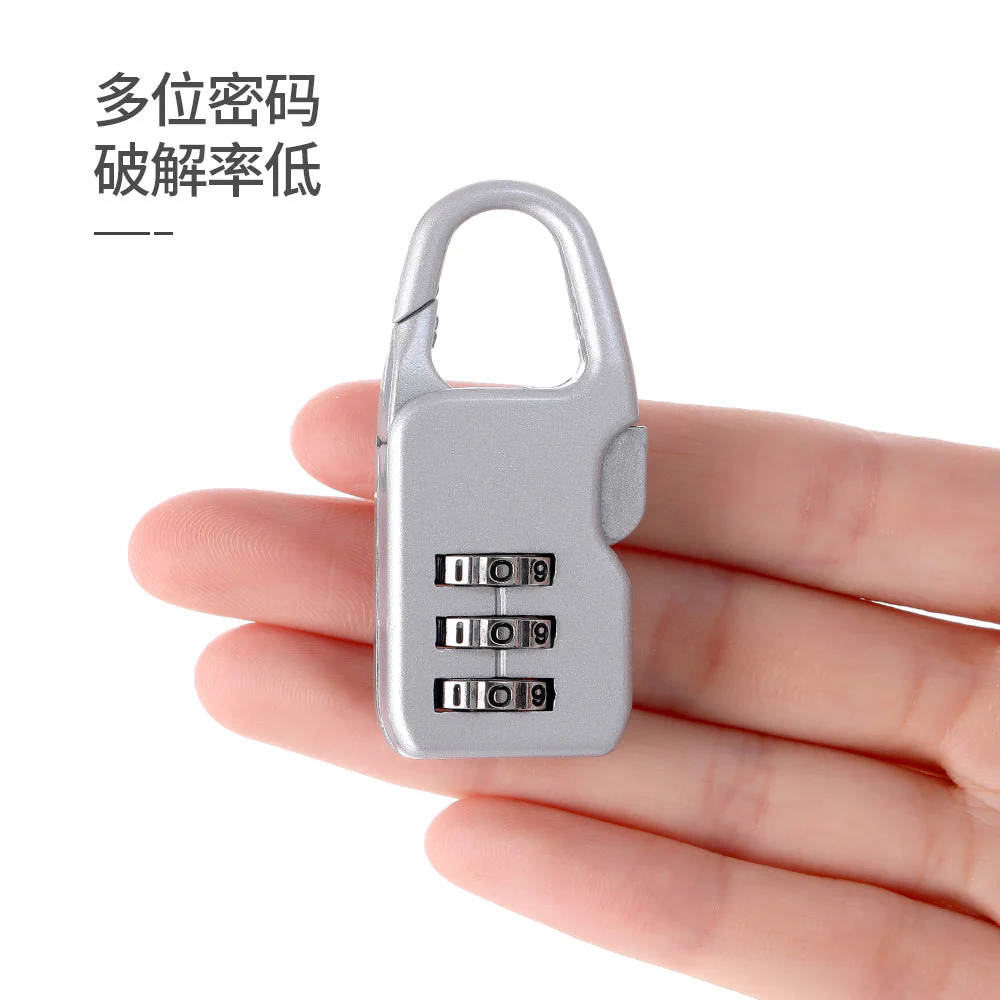 FaSoLa Combination Padlock - Silver X3 - Image 4