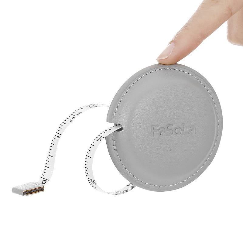 FaSoLa Compact Square Tape Measure - Grey, 6.9*6.9*2.1cm - Image 3