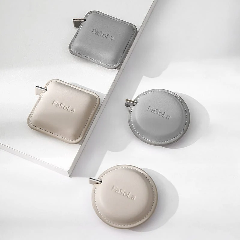 FaSoLa Compact Square Tape Measure - Grey, 6.9*6.9*2.1cm - Image 5