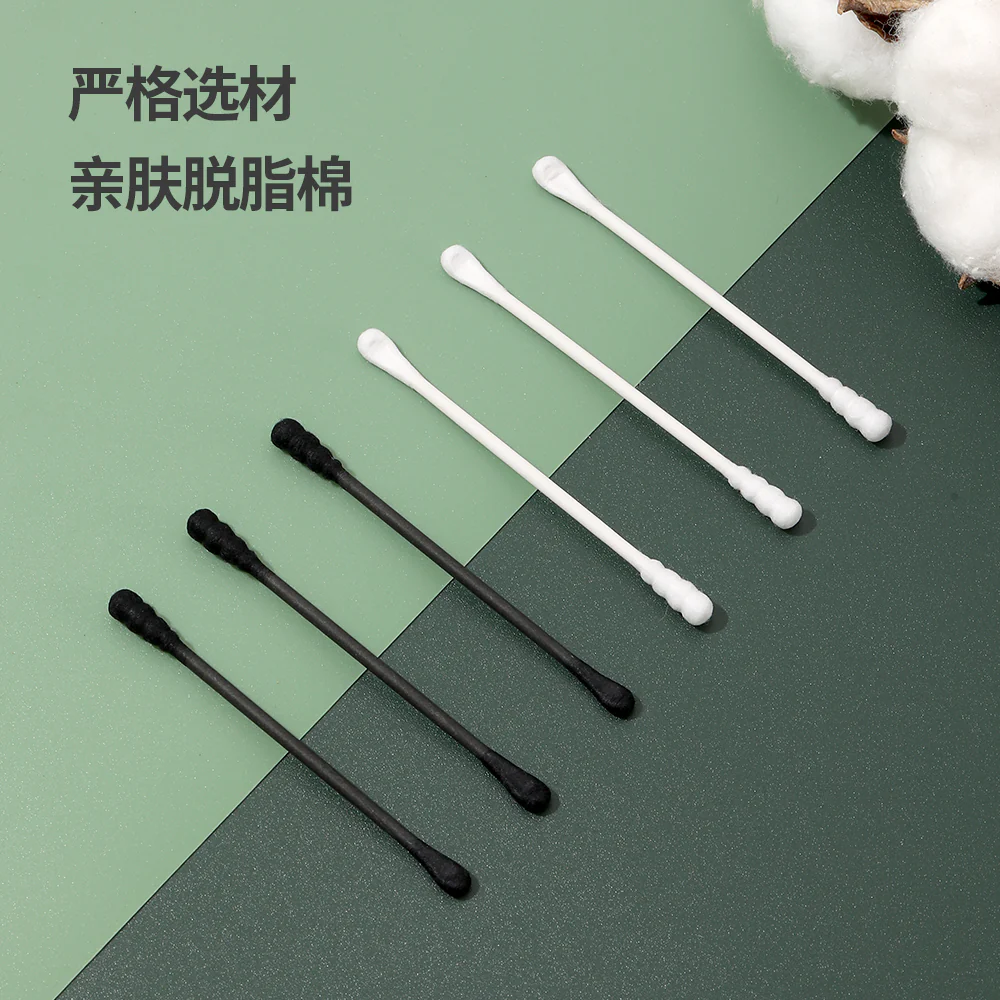 FaSoLa Cotton Swabs for Ear Cleaning - White, 200 Pieces - Image 5