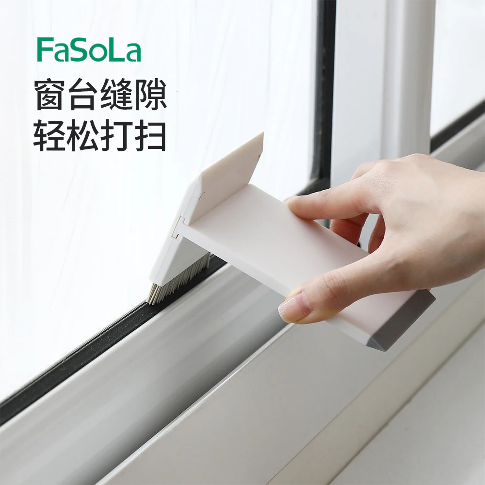 FaSoLa Counter Cleaning Brush Set - White - Image 4